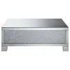 CoasterElevations 722498 Gillian - Rectangular Mirrored Acrylic Coffee Table - Silver