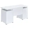 CoasterEveryday 800108 Tracy - 2-Drawer Office Computer Desk - White