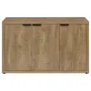 Coaster Fine Furniture 950395 Pepita - 3 Door Engineered Wood Accent Cabinet - Mango Brown