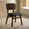 Furniture of America CM3139SC-2PK Shayna - Side Chair (Set of 2) - Walnut / Gray