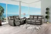 Furniture of America CM9921GY-LV-PM Phineas - Power Loveseat - Gray