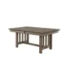 New Classic 40-3412-T Harrisburg - Dining Table Top & Base - Brown