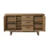 Intercon LM-CA-6636-WOA-C Landmark - Sideboard - Weathered Oak