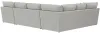 Jackson Furniture Industries 2340/62/30/76-28 Jackson Furniture Industries 2340/62/30/76-28 Stockbridge - 3 Piece Sectional With Comfort Coil Seating And 9 Included Accent Pillows (Right Side Facing Chaise) - Slate
