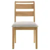 Coaster Fine Furniture 193652 Duncan - Ladder Back Dining Side Chair (Set of 2) - Washed Oak