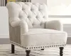 Ashley Furniture A3000053 Tartonelle - Accent Chair - Ivory / Taupe