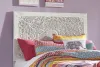 Ashley Furniture B181-87 Paxberry - Full Panel Headboard - Whitewash