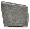 Ashley Furniture A3000330 Bramner - Swivel Accent Chair - Charcoal
