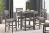 Ashley Furniture D425-223 Wrenning - Drm Counter Table Set (Set of 5) - Gray