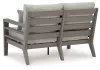 Ashley Furniture P564-835 Hillside Barn - Loveseat W/Cushion - Gray / Brown