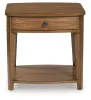 Ashley Furniture T513-3 Ashley Furniture T513-3 Burkbyer - Rectangular End Table - Brown