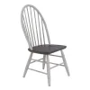 Liberty Furniture 139WH-CD-O5TRS Liberty Furniture 139WH-CD-O5TRS Farmhouse - 5 Piece Trestle Table Set - Two Tone White / Wood Tone