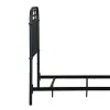 Liberty Furniture 179-BR11H-N Liberty Furniture 179-BR11H-N Vintage Series - Twin Metal Headboard - Navy