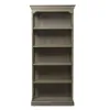 Liberty Furniture 412-HOJ-3DS Simply Elegant - 3 Piece Home Office Set (Desk & Hutch Set) - Heathered Taupe