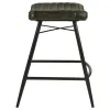 Coaster Fine Furniture 109258 Bayu - Leather Upholstered Counter Stool (Set of 2) - Espresso