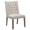 CoasterEssence 105143 Bexley - Fabric Upholstered Dining Side Chair (Set of 2) - Beige