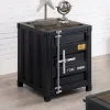 Furniture of America CM4789BK-E Dicargo - End Table - Black