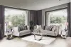 Furniture of America SM2218-LV Tegan - Loveseat - Gray / Purple
