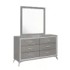 New Classic 00-3365G-DM New Classic 00-3365G-DM Huxley - Dresser & Mirror - Gray