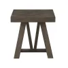 Intercon HR-TA-2424-RCV-C Hearst - End Table - Reclaimed Chevron