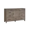 New Classic B3412-050 Harrisburg - 9 Drawer Dresser - Walnut