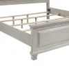 New Classic 00-B3941-100 Silver Sands - 6/6 Eastern King Bed - Gray