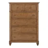 Liberty Furniture 104-BR41 Twin Lakes - 5 Drawer Chest - Chestnut