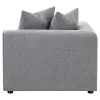 CoasterElevations 551595 Jennifer - Upholstered Corner Chair - Gray