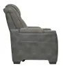 Ashley Furniture 2200413 Next-Gen Durapella - Power Recliner/Headrest - Slate
