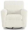 Ashley Furniture A3000365 Herstow - Swivel Glider Accent Chair - Ivory