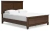 Ashley Furniture B685/31/36/57/54/97 Ashley Furniture B685/31/36/57/54/97 Danabrin - 5 Pc. - Dresser, Mirror, Queen Panel Bed - Brown