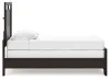 Ashley Furniture B441B2 Ashley Furniture B441B2 Covetown - Twin Panel Bed - Dark Brown