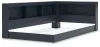 Ashley Furniture EB1528B3 Simmenfort - Twin Bookcase Storage Bed - Navy Blue