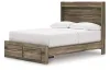 Ashley Furniture PCB2005B10 Elbrim - Full Panel Storage Bed - Brown