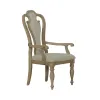 Liberty Furniture 244N-C2501A Liberty Furniture 244N-C2501A Magnolia Manor - Splat Back Upholstered Arm Chair - Weathered Bisque