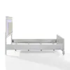New Classic 02-9698W-400 New Classic 02-9698W-400 Valentino - 4/6 Full Bed - White