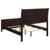 CoasterEveryday 202091Q Carlton - Wood Queen Panel Bed - Cappuccino