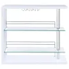 CoasterEssence 100167 Prescott - Rectangular Home Bar Table - White High Gloss