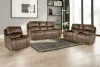 New Classic 20-093-3FP New Classic 20-093-3FP Brookings - 3 Piece P2 Sofa & Loveseat & Recliner With Power Headrest & Footrest - Brown