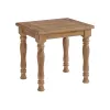 Intercon HI-TA-2426T-SWH-C Highland - End Table With Turned Legs - Sandwash
