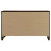 Coaster Fine Furniture 223443 Welsley - 6-Drawer Dresser Cabinet - Walnut