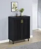 Coaster Fine Furniture 950422 Brixton - 2-Door Entryway Shoe Storage Cabinets - Black