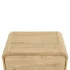 New Classic T3518N-22 Mara - Two Drawer End Table / Bedside Table - Natural