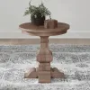 Liberty Furniture 928-OT1021 Haven Hills - Round End Table - Camel Beige