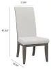 Pulaski Furniture P402270 Anderson Park - Upholstered Side Chair (Set of 2) - Moose Trail / Frontier Brown