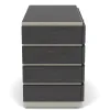 Riverside Furniture 17134 Millie - Lateral File - Glazed Mocha