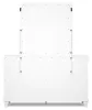 Ashley Furniture B680B1 Fortman - Dresser And Mirror - White