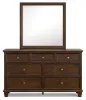 Ashley Furniture B685B1 Danabrin - Dresser And Mirror - Brown