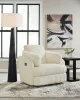 Ashley Furniture 9490261 Ashley Furniture 9490261 Tie-Breaker - Swivel Glider Recliner - Ivory