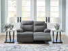Ashley Furniture PC9140686 Ashley Furniture PC9140686 Side-Swipe - Reclining Loveseat - Charcoal